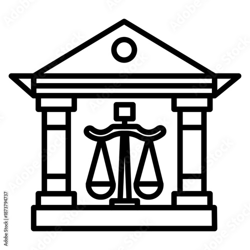 Supreme Court Icon