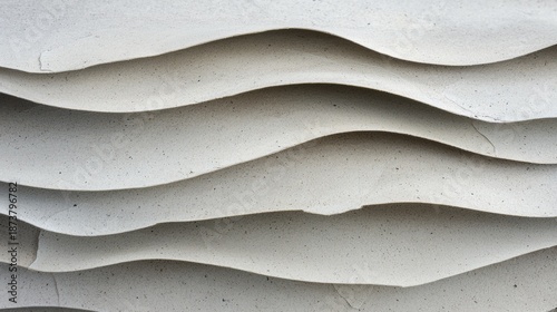 A close-up view of a textured surface with a repeating wave pattern.