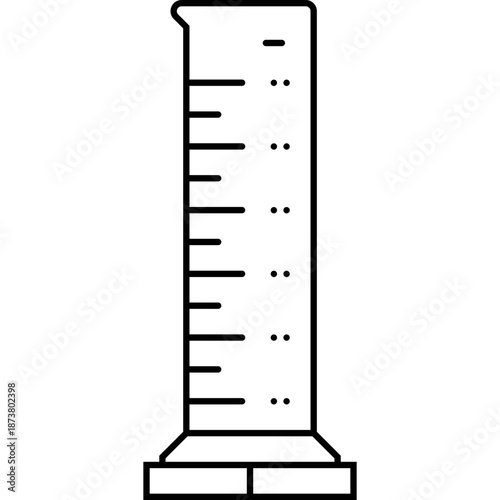 Graduated Cylinder Icon