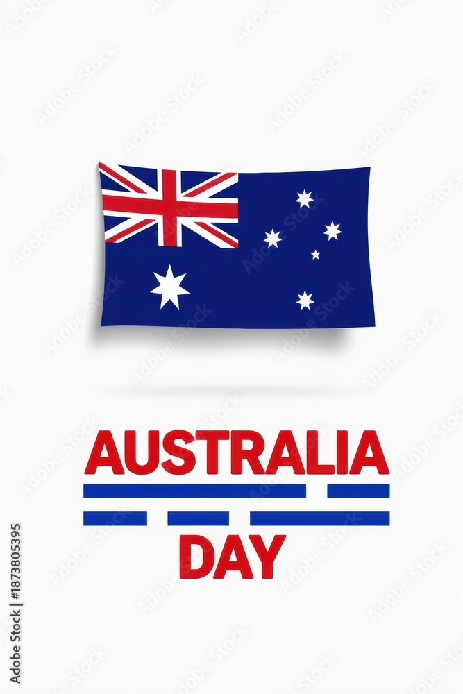 Fototapeta premium Celebrating australia day