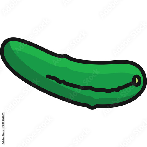 Green Pickle Icon