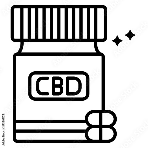Cbd Capsules Icon