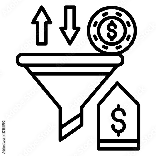 Conversion Rate Icon