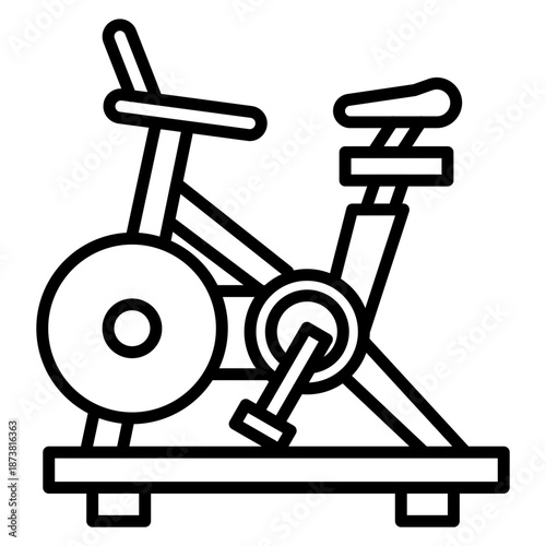 Bicycle Simulator Icon