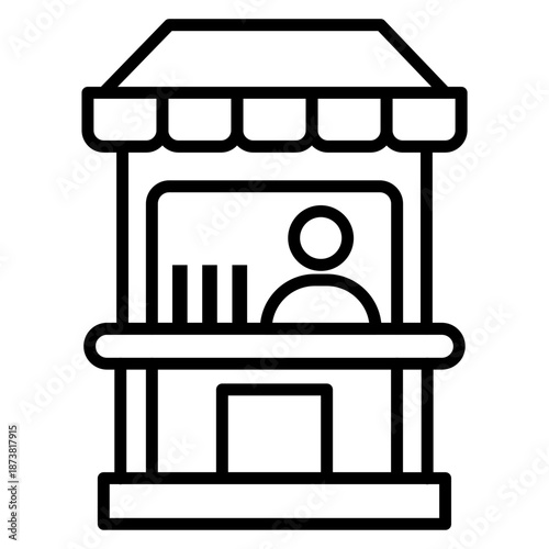 Ticket Booth Icon