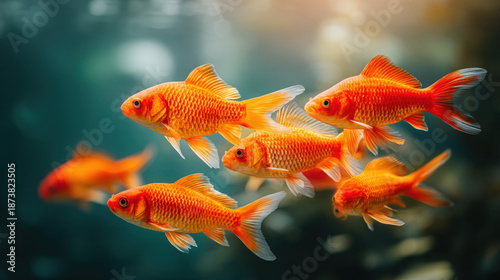 Garra rufa fish in clear water