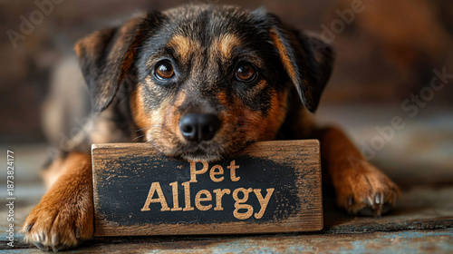 "Pet Allergy" listed on a h...