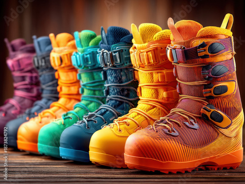 Snowboard equipment gear