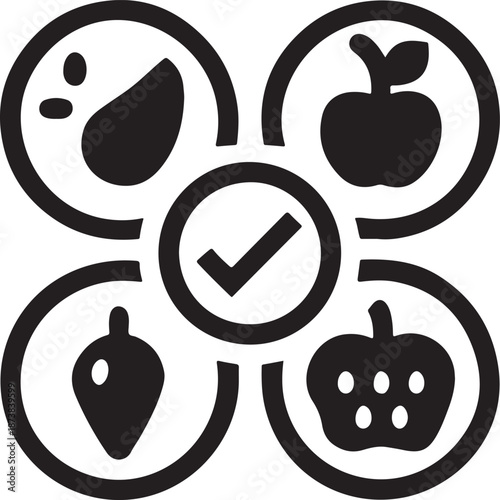 Bowl full of curly macaroni pasta illustration perfect for Italian food menu graphic