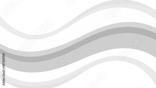 Gentle gray and white wavy lines create a subtle, flowing background graphic