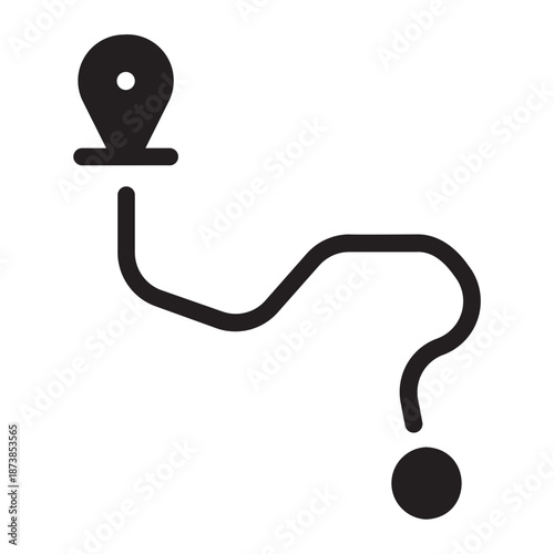 destination glyph icon