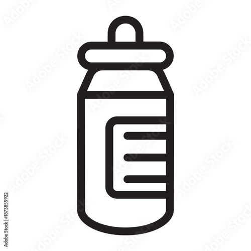 gas cylinder line icon