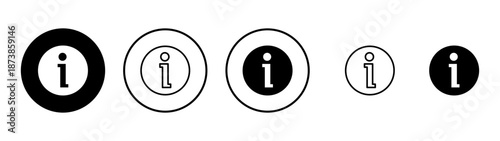 Information sign icon vector. about us sign and symbol. question mark icon
