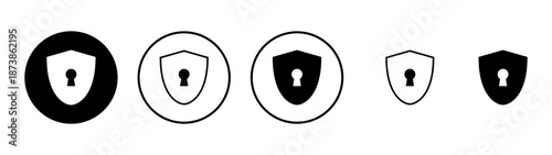 Security icon vector. protection sign and symbol. privacy. vpn