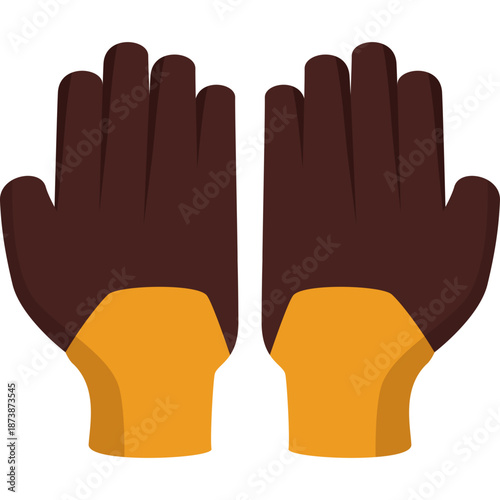 Pair of Work Gloves Icon