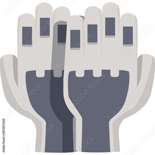 Pair of Protective Gloves Icon