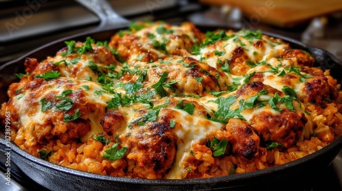 Wallpaper Mural rice pudding in spicy curry sauce Torontodigital.ca