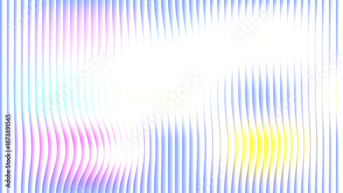 Gentle pastel wavy lines background with soft pink and yellow hues vector illustration.