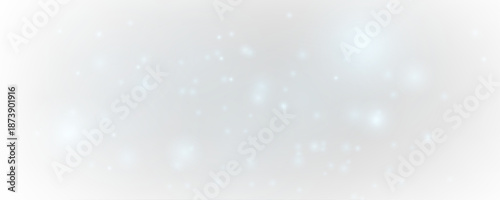 Blue dust sparkles with glitter, shimmer, and sparks across glowing bokeh and blur. Twinkling particles, luminous highlights, and flare create magical holiday light. PNG vector illustration.