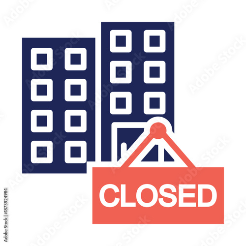 department closure icon