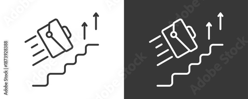 Career Icon Set Vector Collection Isolated In Black And White