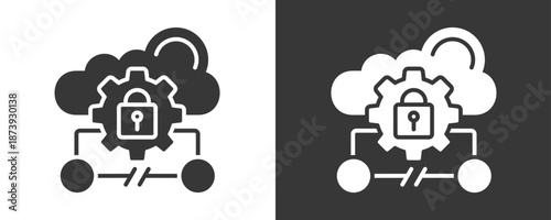 Security Icon Set Vector Collection Isolated In Black And White