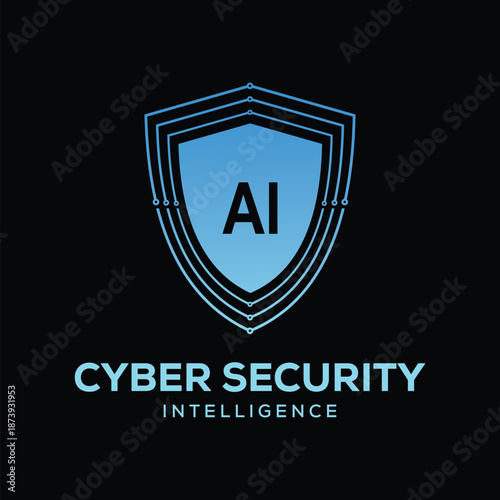 Cyber Security ai intelligence protection shield with circuit board lines cyber security and protection logo vector design concept. Artificial intelligence Protection Guard for big data, robot, ui. Free Download Cyber Security ai intelligence protection shield with circuit board lines cyber security and protection logo vector design concept. Artificial intelligence Protection Guard for big data, robot, ui. - GFXLoad