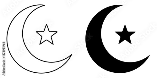 Crescent Moon and Star Iconography