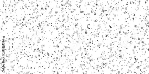 Vector White paper terrazzo marble tile background. Terrazzo stone mosaic texture Seamless Pattern Design. Quartz surface marble floor vector white background or colorful texture.