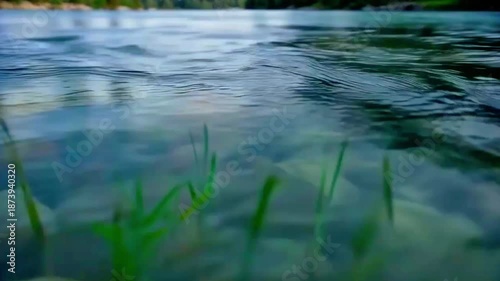water reflection in the water