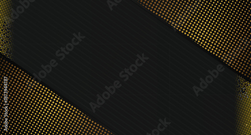 Abstract gold metal grid background with textured pattern and modern techno design suitable for business wallpaper