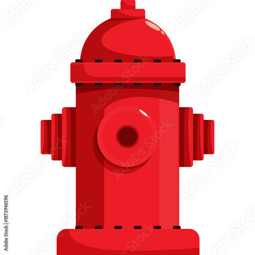 Red Fire Hydrant Icon