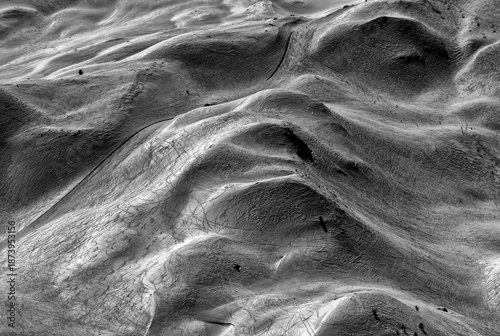 Risoul France ski resort mountain skiers