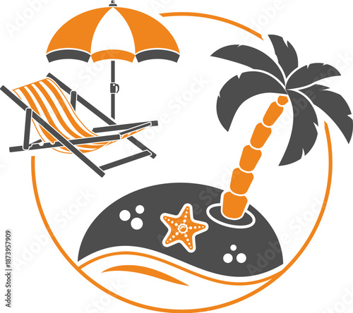 Vacation Time and Tourism Concept