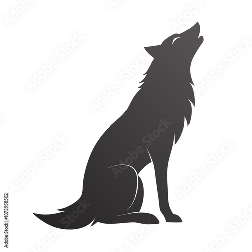 Detailed Cattle Silhouette Illustration Variation 44