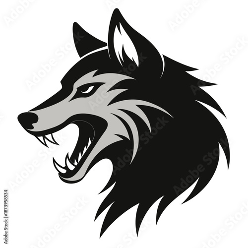 Detailed Cattle Silhouette Illustration Variation 38