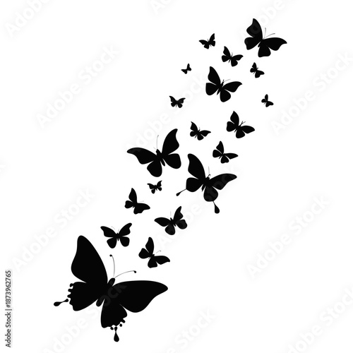 Solid black dog standing sturdy loyal guardian icon