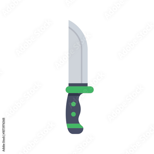 Qurban Knife Flat Icon for Eid al-Adha