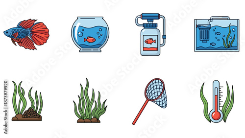 Aquarium essentials: fish, equipment, and aquatic plants for home tanks