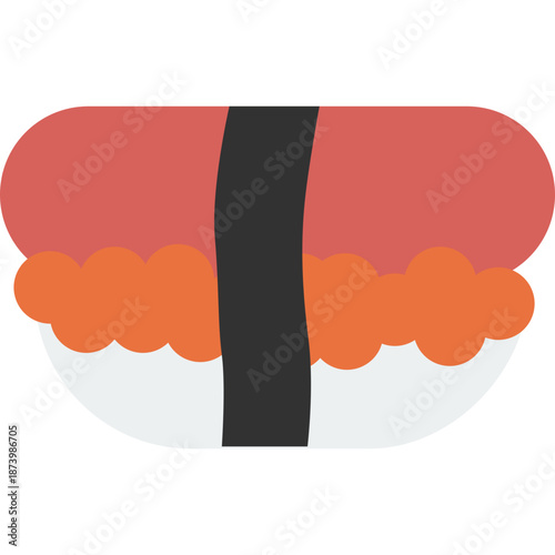 Stylized Sushi Icon