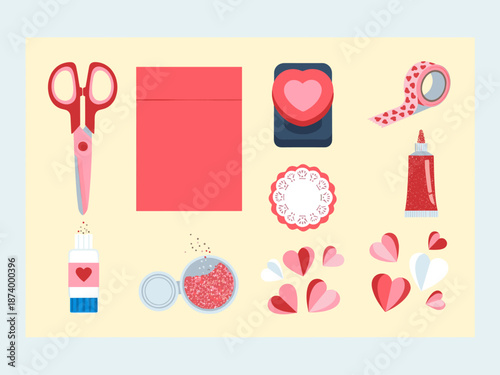 Cartoon illustration of a lotion bottle with a heart. Could be used for gentle skincare, love, and affection advertising and promotion.