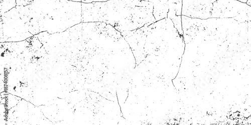 White background with scattered grey grunge texture, Abstract black and white gritty grunge background, Overlay for interesting effect and depth, The surface is covered with scratches.	
