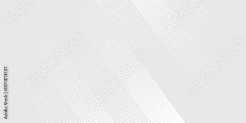 Dot white gray wave light technology texture background. Abstract big data digital concept. Vector ilustration
