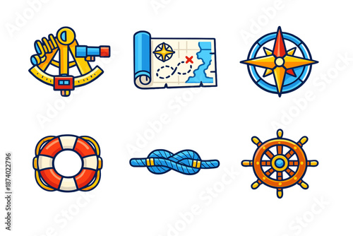 Nautical Icons Set