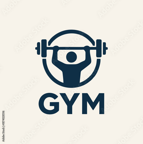 Muscular bicep holding a heavy dumbbell.