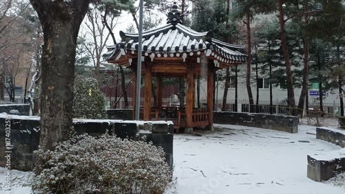 winter and korea