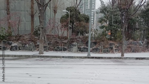 winter and korea