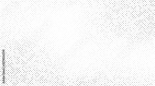 Abstract halftone dotted background. Monochrome grunge pattern dither style. Pixel dot background