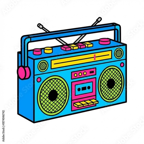 retro cassette player