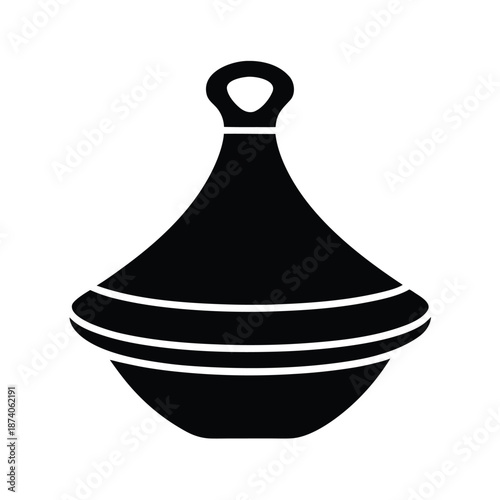 Tagine Pot Vector Illustration